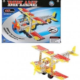 لعبة التركيب الابداعية Biplane للاطفال بــ عمر 6 سنوات فما فوق