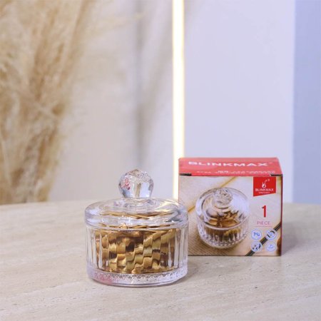 مضيفة زجاج سادة LZ0140 محزز ++BM2